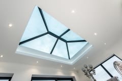 Glass and Aluminium Lantern Roof by Atlas